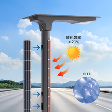 史福特小鸟4米6米8米太阳能路灯一体杆30W40W60W新能源园区庭院灯