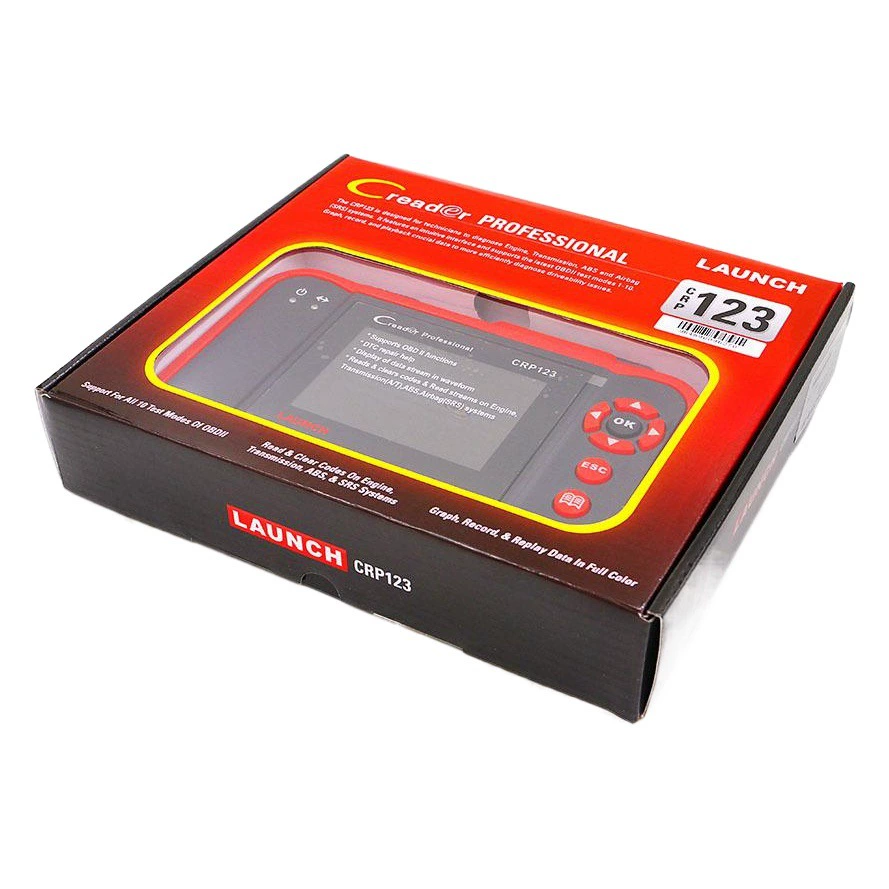 LAUNCH CRP123V2.0 детектор неисправностей оригинальный CreaderVII+ автомобильный диагностический прибор