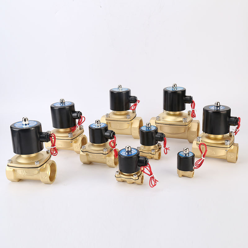 220v水中噴水直動式常閉電子制御スイッチバルブ電子弁水弁水用電磁弁銅弁|undefined