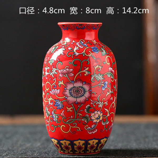 Ceramic retro enamel flower-shaped