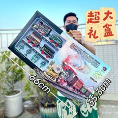 男の子のおもちゃのレトロな蒸気列車のシミュレーションの電動軌道の古典的な模型のおもちゃの高速鉄道の列車のギフトボックスの卸売り