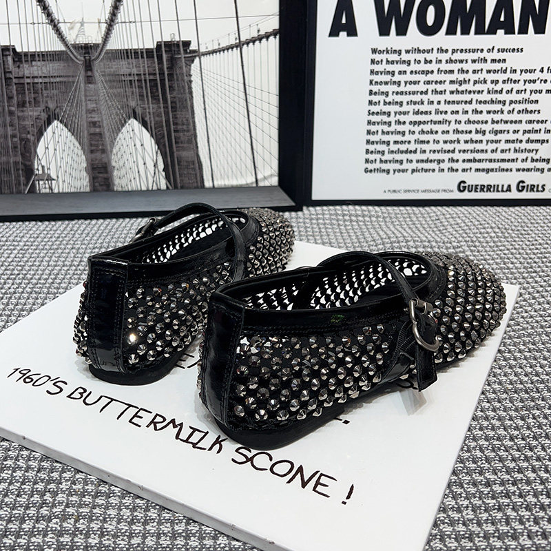 Mary Jane Donna Traspiranti In Mesh Con Rialzo Interno Estivo_voghion.com