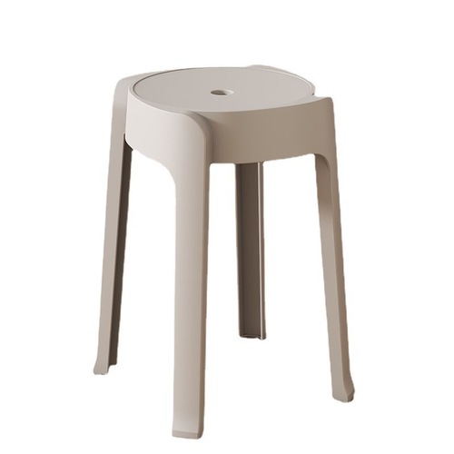 Nordic Round Plastic Thickened Adult Stool Windmill Bench Folding Table Bench Home Chair Backup Stool High Stool