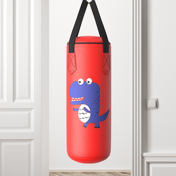 Children's Boxing Sandbag Small Sandbag Hanging Hanging Household Boxing Training Equipment Kidsren's Kindergarten Gloves Sandbag Set
