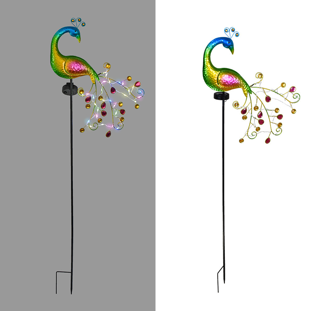 Gema solar pavo real color