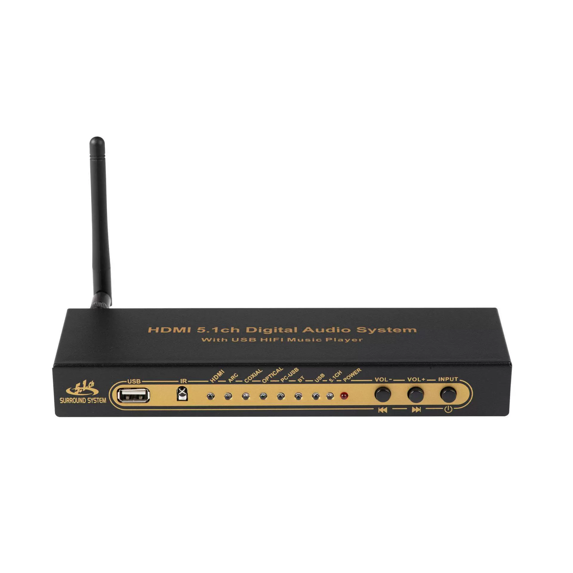DTS Dolby AC3 5.1 канальный аудиодекодер, конвертер DAC Bluetooth HDMI разделитель USB компьютерный звук