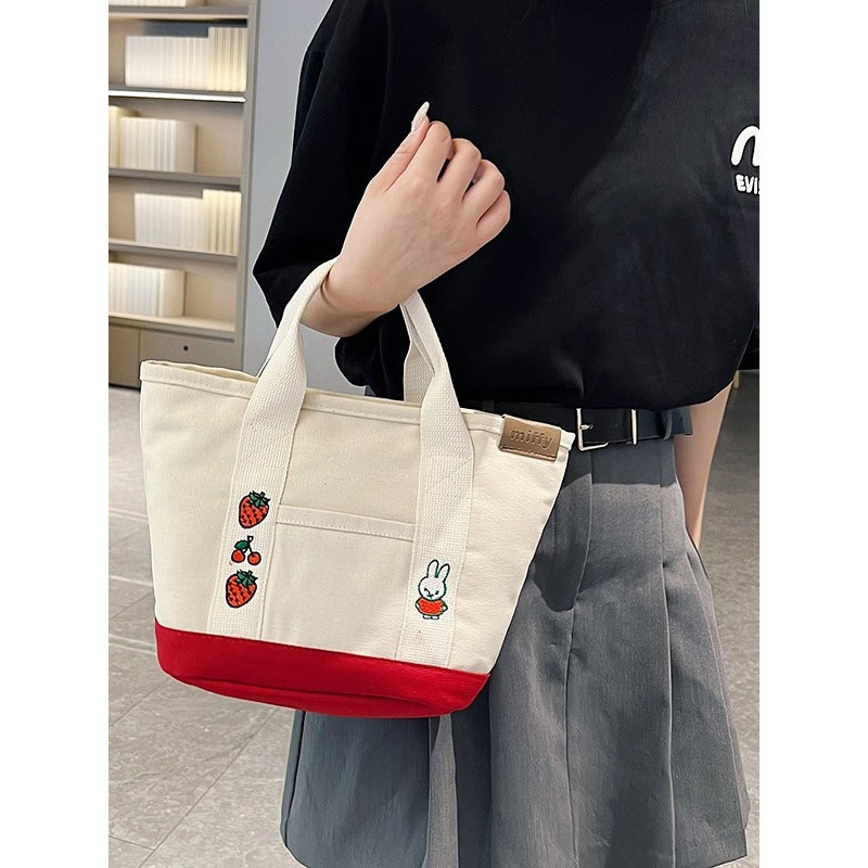 Bolso de Mano de Lona para Mamá de Lona para Uso Diario