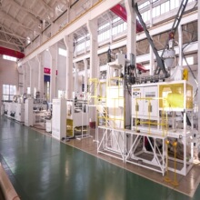 塑料双向拉伸网设备全自动控制省人工挤出机机械