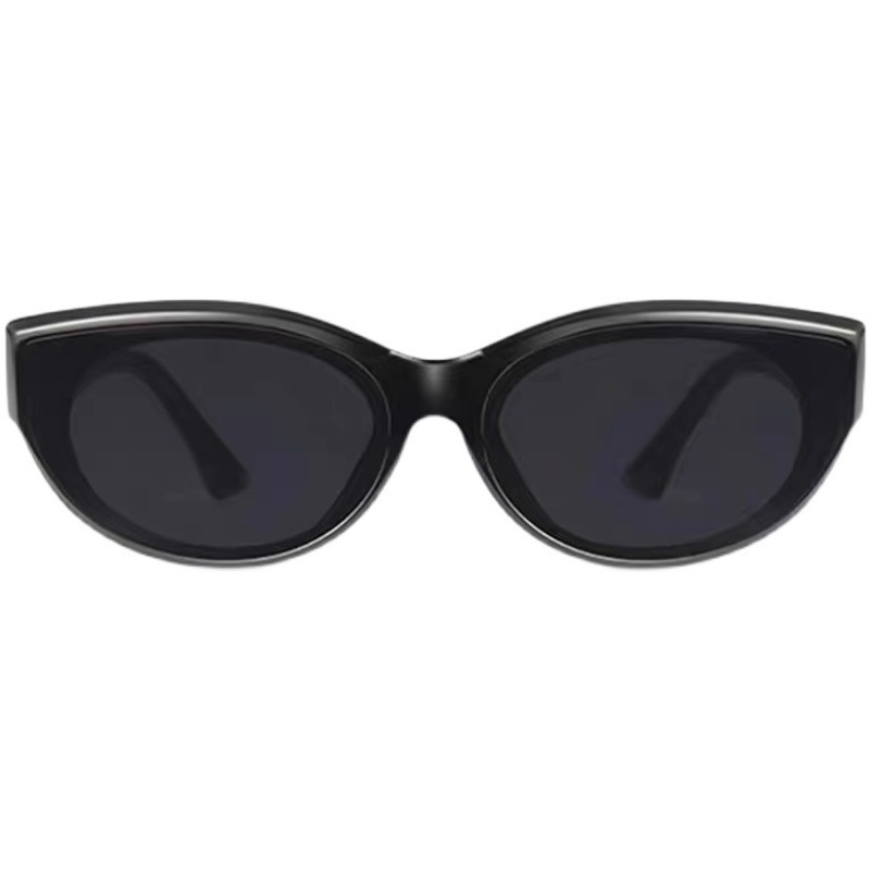 Nuevas gafas de sol retrógradas con ojos de gato femeninas coreanas de alto nivel con la misma tendencia callejera anti-UV gafas de sol para hombres