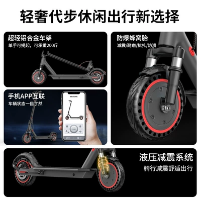 Scooter, Electric Vehicle with — Qatlanan elektrik skuterlər