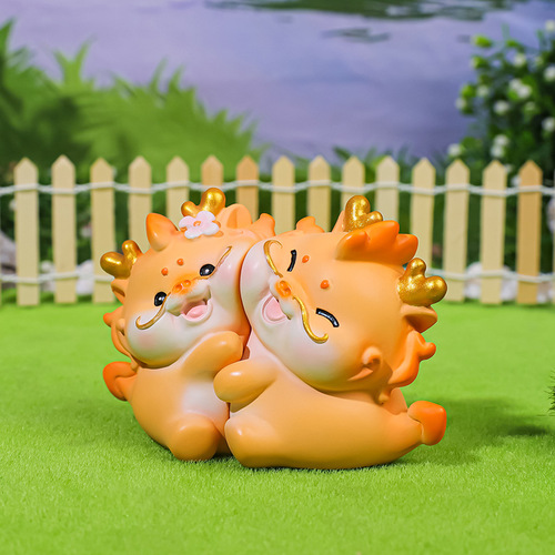 Twelve Zodiac Stickers Blind Box Creative Fun Children's Gifts Cute Desktop Decorations Cartoon Dolls