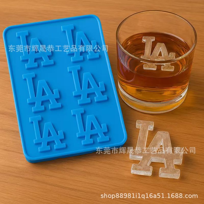 跨境新款爆款冰模冰块模具3D打印NCAA球队模具|undefined