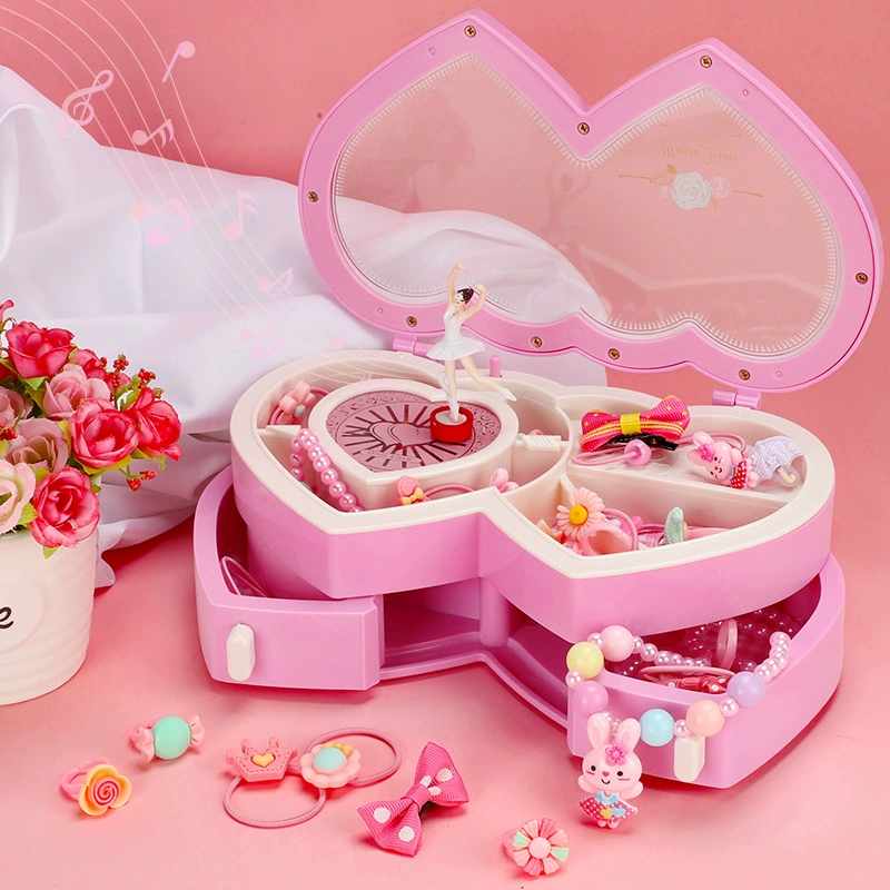 Rotating dancing children's music box, Birthday gift