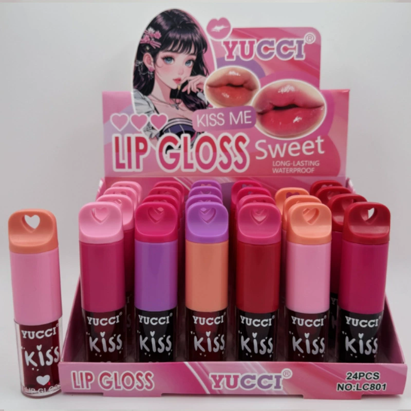 (Cross-border trading), nutritious lip gloss, white cartoon lipstick, mirror effect, long-term effect, intense hydration