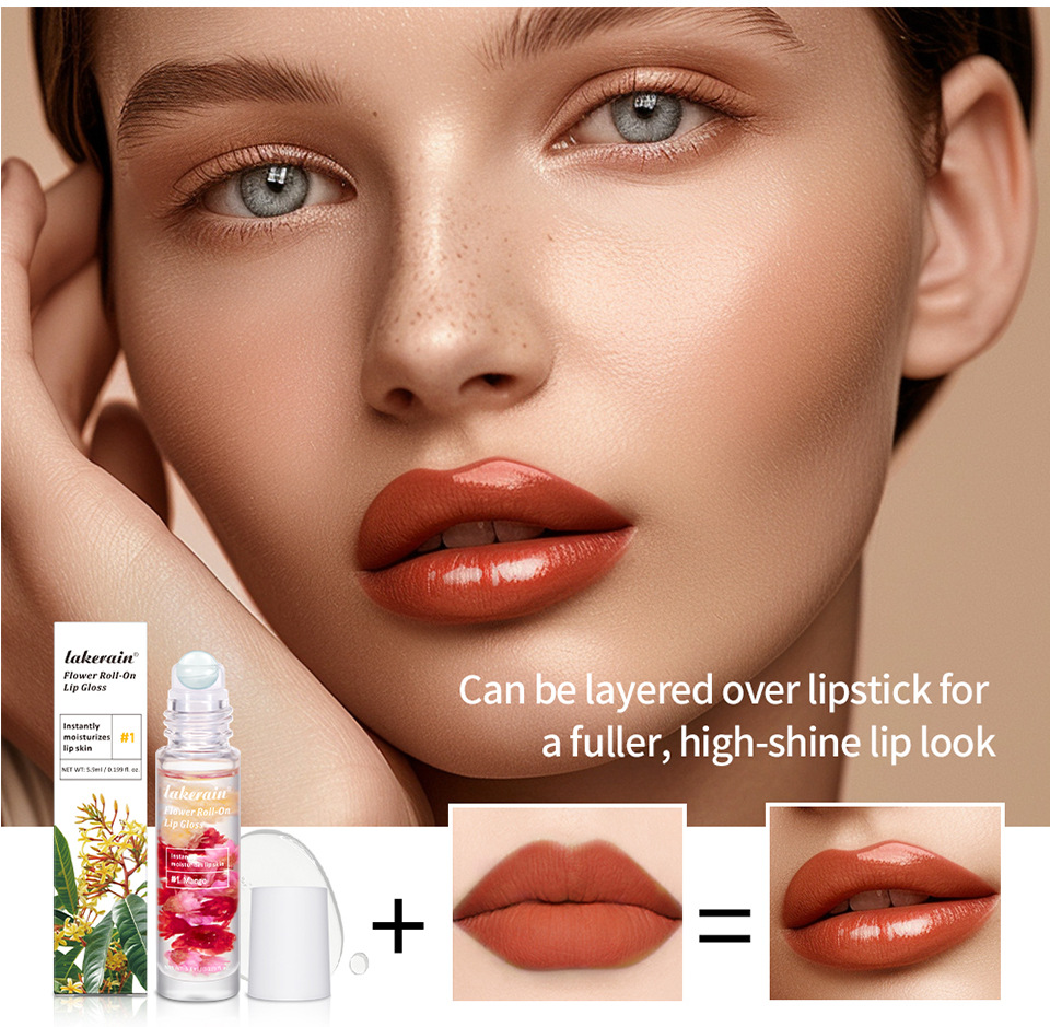 lakerain Rolling Lip Oil Fruit-flavored Rolling Lip Oil Application Scenario