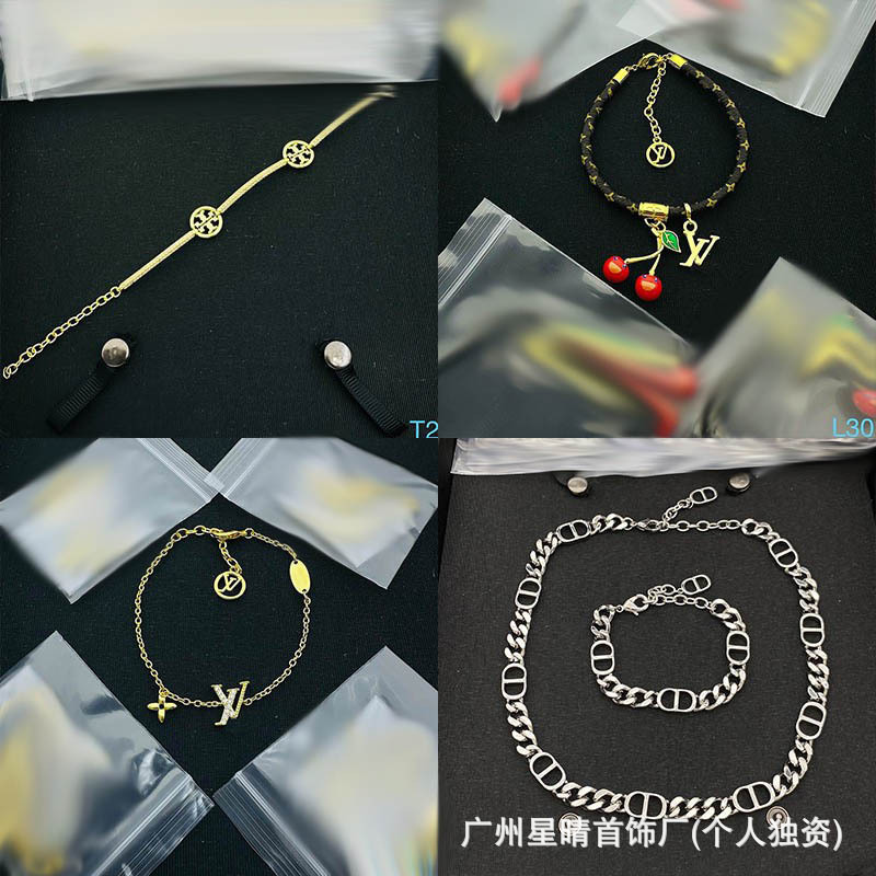 Tb, Lv, and Dior New Fashion Trendy Light Luxury Niche Simple Classic High-End Luxurious Versatile Bracelet Tb, Lv, and Dior New Fashion Trendy Light Luxury Niche Simple Classic High-End Luxurious Versatile Bracelet
