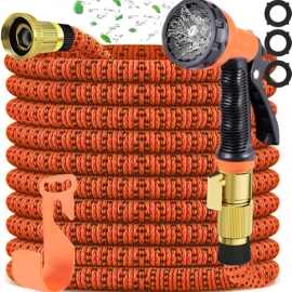 跨境专供花园魔术伸缩水管套装高压洗车水枪浇花园艺水管花园软管