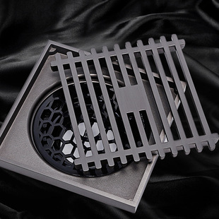 Strictly selected all-copper floor drain sewer deodorizer household bathroom universal deodorant floor drain anti-hair anti-odor floor drain