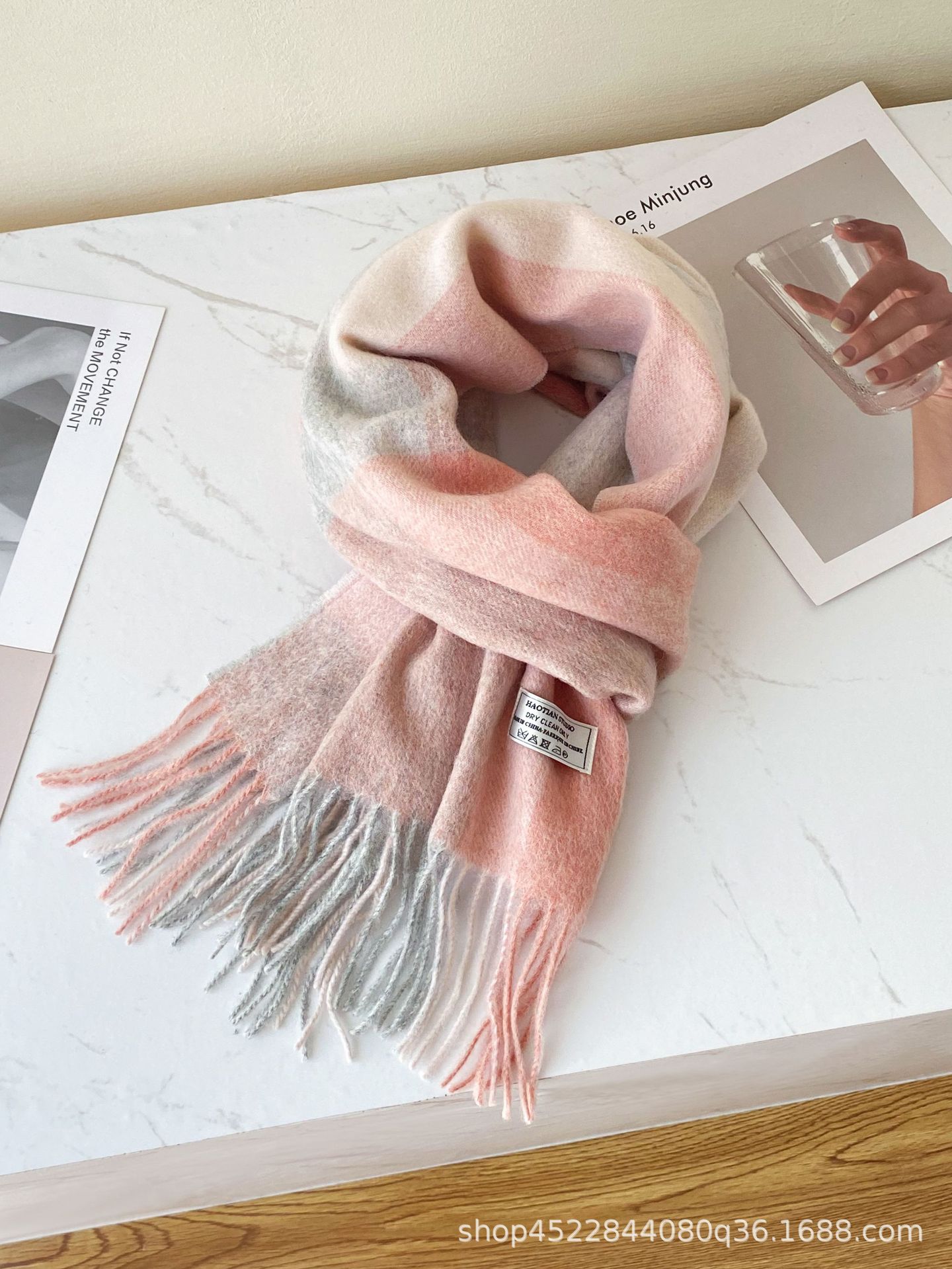 Gray and white powder 2