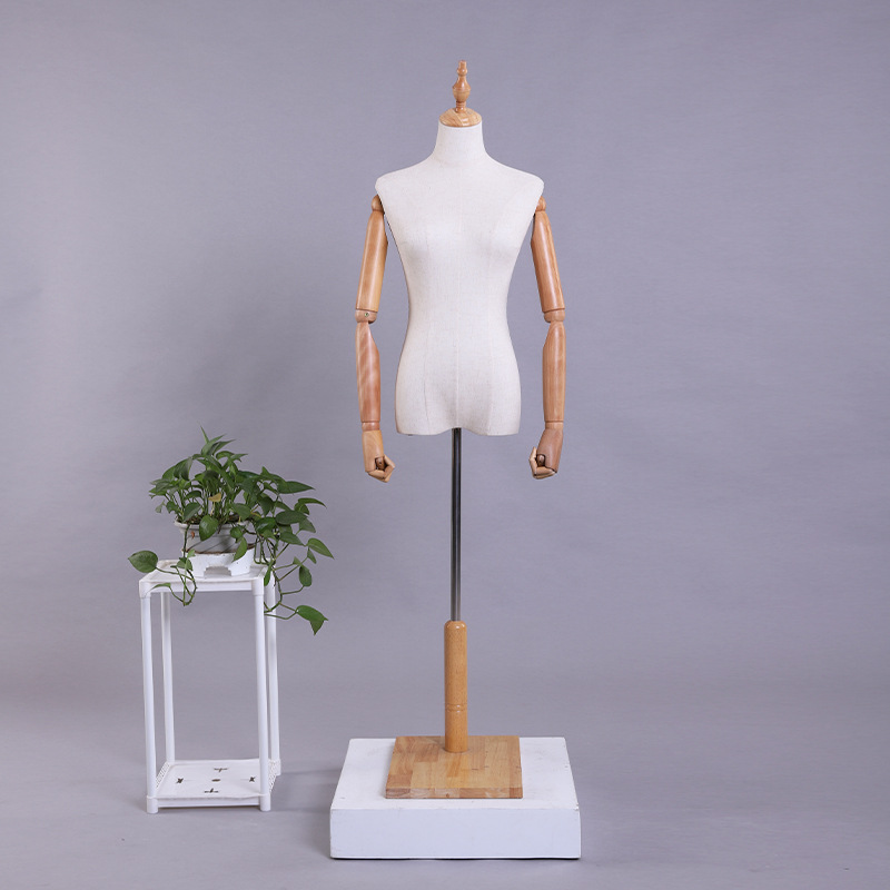 Maniquí Femenino de Cuerpo Completo con Base de Madera para Escaparate y Vestidos de Novia image 14