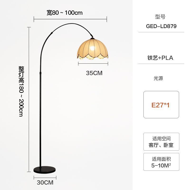 シンプルな現代の釣りランプのリビングルームのソファの隣の寝室のヘッドランプのアイデアの雰囲気のランプのスタンド式の電気スタンド|undefined