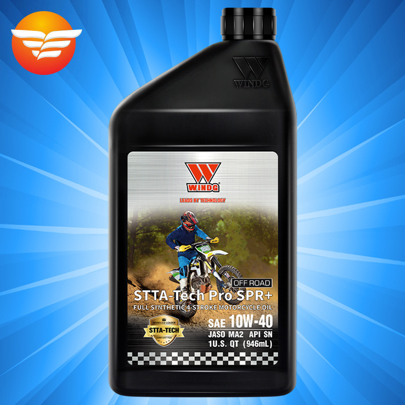 唯格摩托车机油 WINDG SPR+ 10W40 SN级进口全合成越野摩托车机油