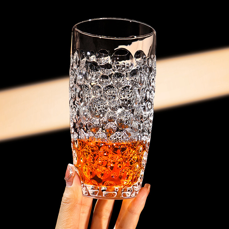 Vasos de vidrio creativos, vasos de vino extranjeros, vasos de vino de alto valor, vasos de cerveza, vasos de agua, vasos de whisky caseros, vasos de bebidas ins