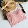 Short fuchsia top with cups