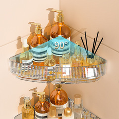 Bathroom rack to store cleaning utensils, shower room rack, triangle rack, shower gel, shampoo holder