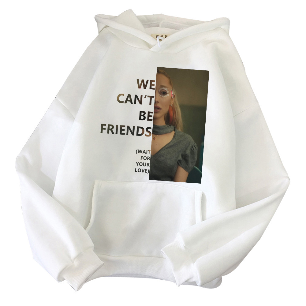 Ariana Grande Wait For Your Love Hoodie Man Woman Harajuku L