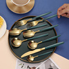 Tableware stainless steel, chopsticks, spoon, set, coffee mixing stick, fruit fork