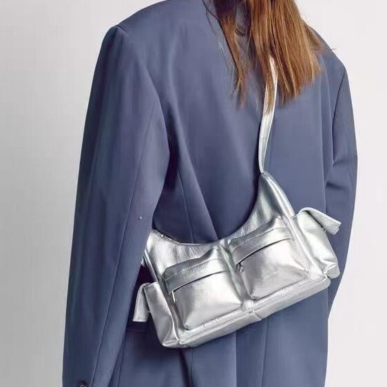 South Korea SAMO ONDOH Bag Saddle Bag Crossbody Bag samoondoh Song Yuqi Gold Caiyuan Cui Gui Same Style