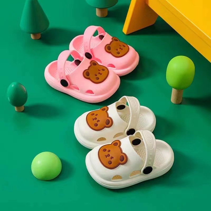 Children's Cave Shoes Summer Wear Cute Non-slip Soft Small and Medium-sized Children's Indoor Boys and Children's Home Baby Slippers