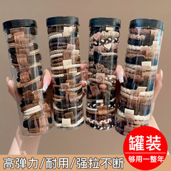 高弹力耐用皮筋女扎头简约气质高马尾头绳发绳高级感2025新款发圈