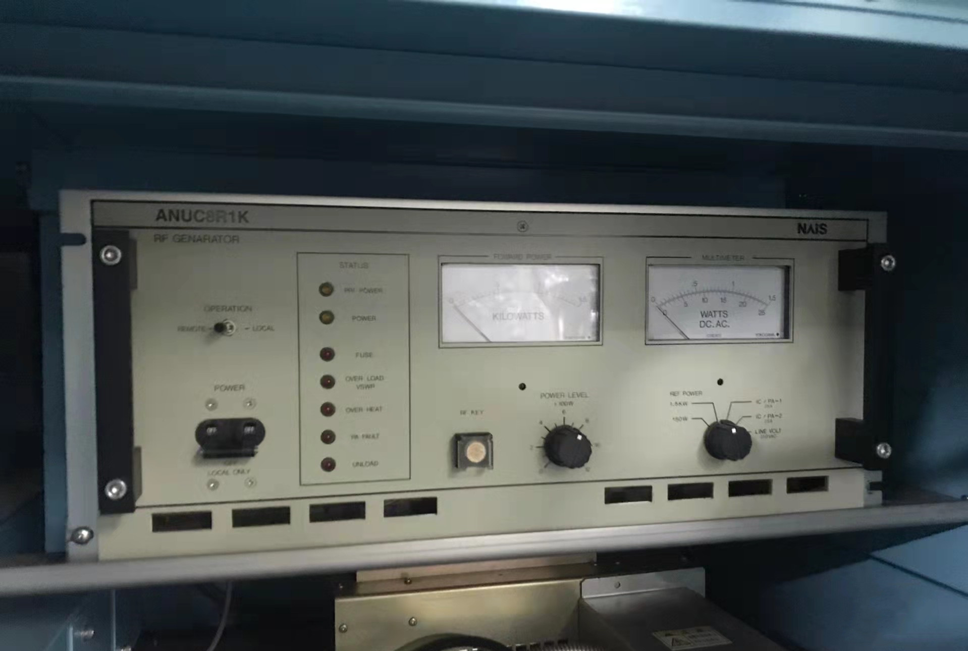 【松下】Panasonic NAIS ANUC8R1K 1000w 13.56MHZ 射频电源 议价