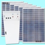 家庭太阳能发电光伏板发电机2000W输出220V带电视冰箱空调垒德株