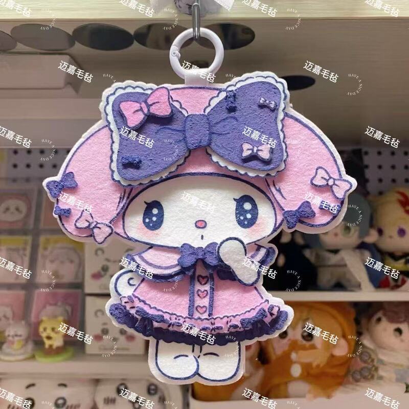 Bow Melody Pendant Weaving Cute High-Value Backpack Decoration Gift Friend Pendant Jewelry Felt Cloth Bow Melody Pendant Weaving Cute High-Value Backpack Decoration Gift Friend Pendant Jewelry Felt Cloth