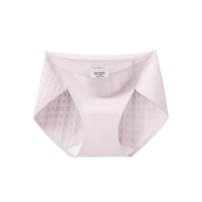 Bragas de algodón puro entrepierna antibacteriana de una pieza sin costuras