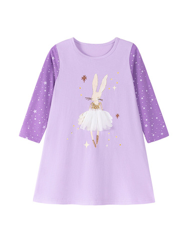 Little Maven Western-style Children's Dress Autumn Long-sleeved 100% Cotton Girls' Dress