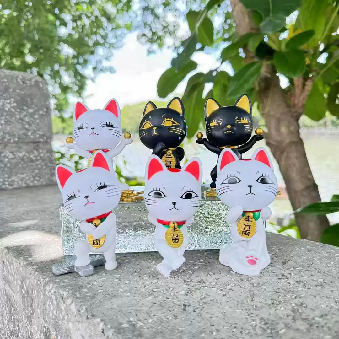 6 смелых вечеринок, бабушка, милый счастливый кот, сверхъестественная смелая вечеринка, фигурка GK, набор украшений для куклы