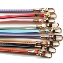 糖果色斜跨小带子PU包带布艺口金包diy细包带1.2米肩带厂家现货