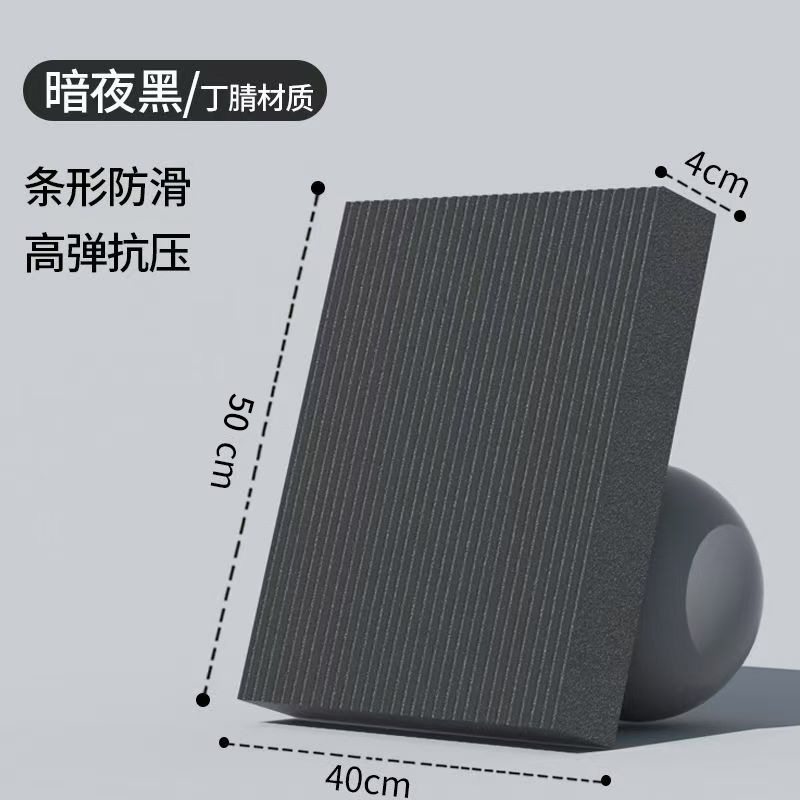バランスマット ヨガマット フィットネスフォーム 厚手のひざまずきマット フラットサポートマット 腹筋ホイール専用マット コアトレーニングマット|undefined