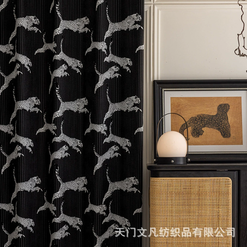 Platinum retro villa, textile cloth, European style, American style, increased thickness