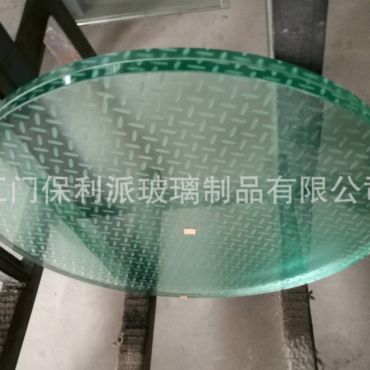 防滑地砖玻璃 楼梯踩踏安全玻璃 磨纹防摔防滑夹胶玻璃定 制