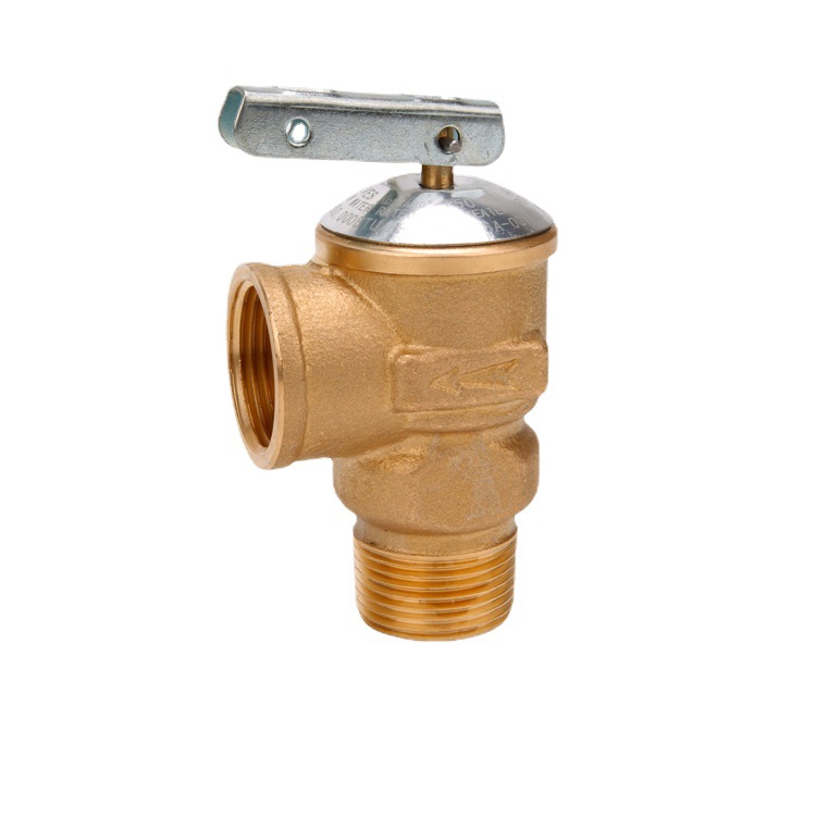 美标无铅安全阀 热水器安全阀150psi 黄铜泄压安全阀 现货直销