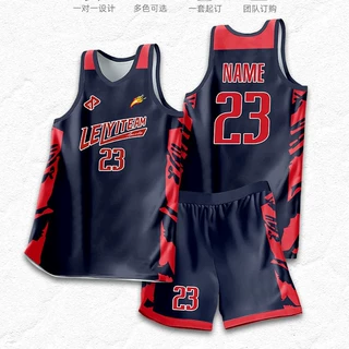 全身数码印篮球服套装男夏季比赛训练服定制速干透气美式队服球衣