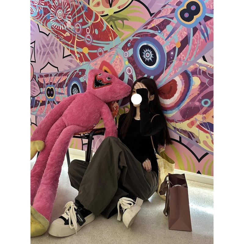 2627#【软糯糯纸片人】早春宽松百搭极简风桑蚕丝混纺上衣长袖|undefined