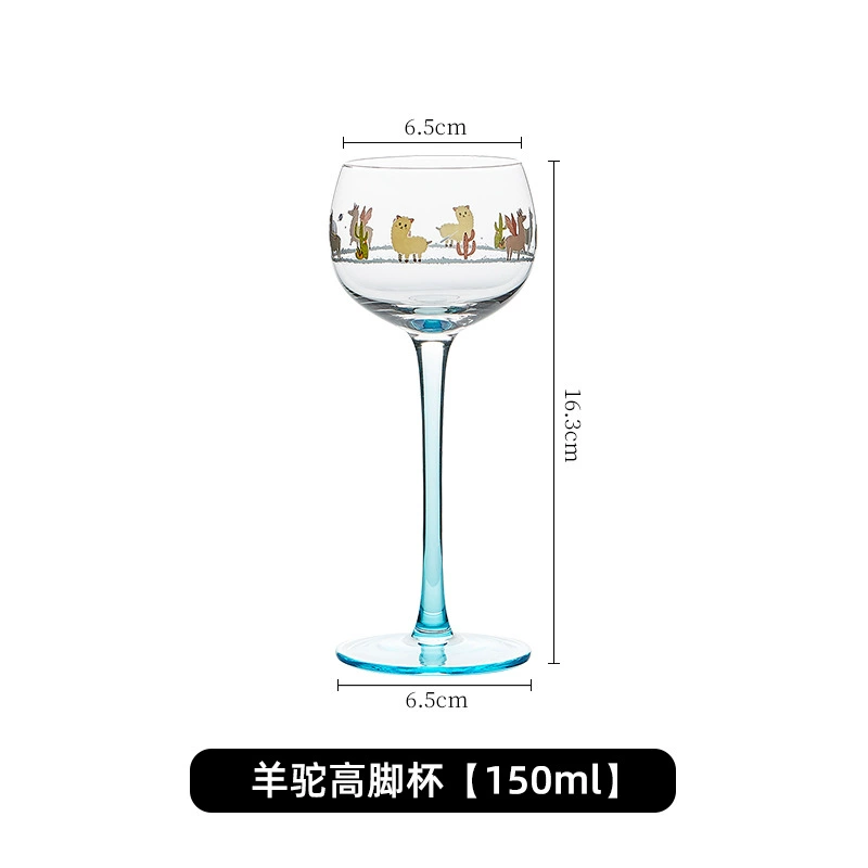 Minifigures, creative wineglass, cocktail doll