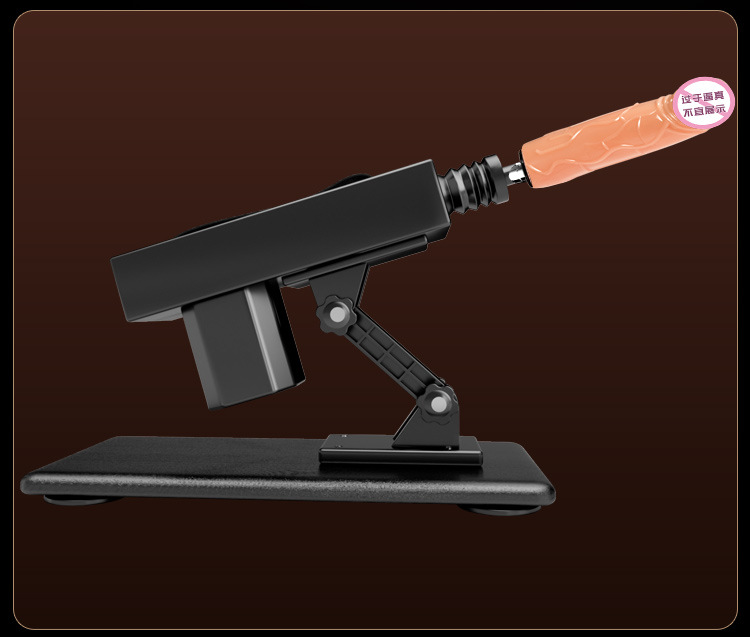 Jiuai Fully Automatic High-Speed Thrusting Vibrator with Soft Flesh-Like Dildo Attachment, Black — detail image 22