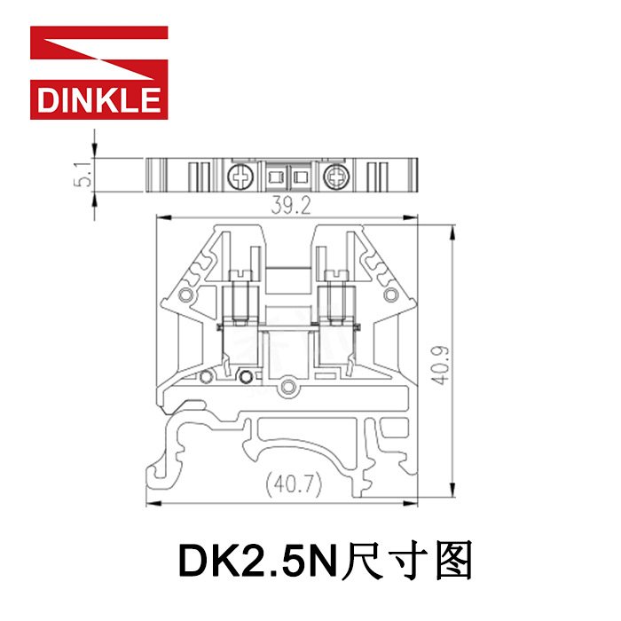 DK2.5N ��� ��˿ʽ ����ֱͨ ���߶��� һ��һ�� 1000V,24A,��ɫ